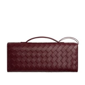 WOMEN BOTTEGA VENETA ANDIAMO CLUTCH BAROLO
