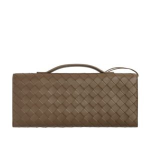 WOMEN BOTTEGA VENETA ANDIAMO CLUTCH PINECONE