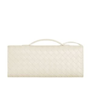 WOMEN BOTTEGA VENETA ANDIAMO CLUTCH SEA SALT
