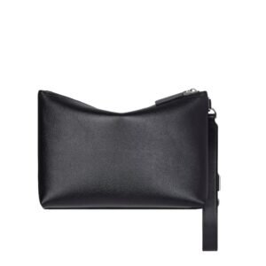 GIVENCHY MEN’S VOYOU POUCH IN GRAINED LEATHER