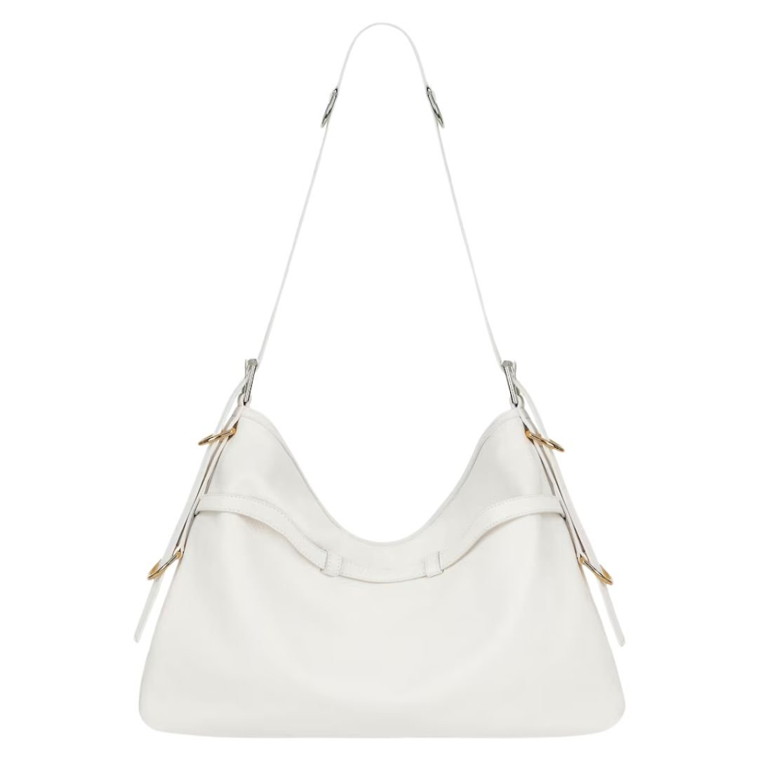 GIVENCHY WOMEN'S MEDIUM VOYOU BAG IVORY