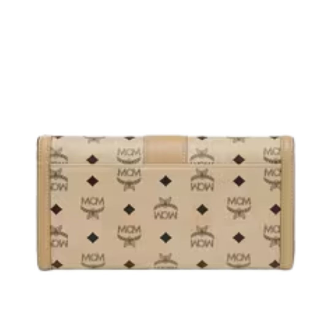 MCM LARGE TRACY CHAIN WALLET BEIGE