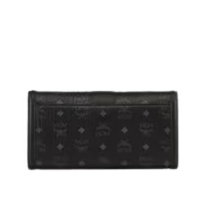 MCM LARGE TRACY CHAIN WALLET BLACK
