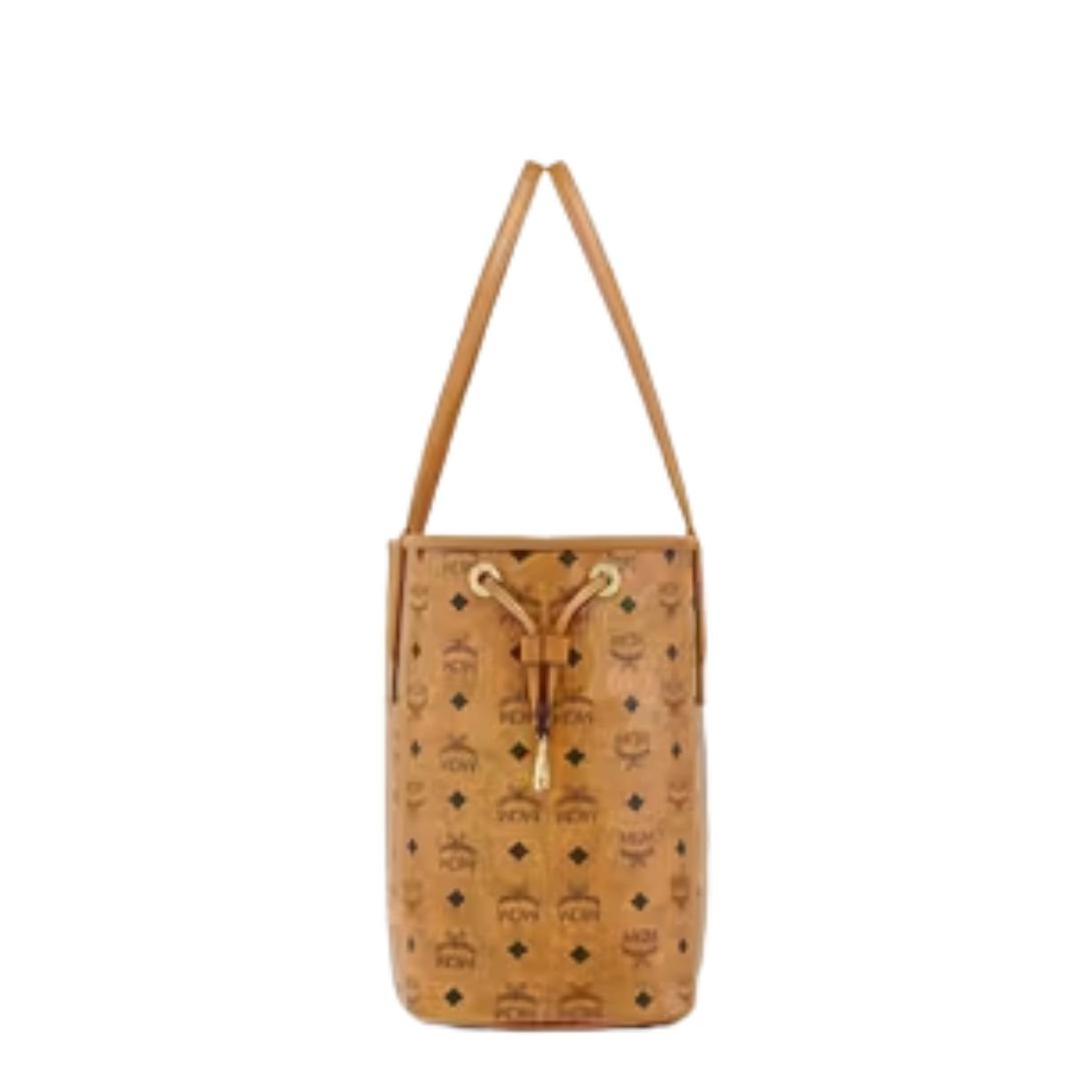 MCM LIZ SHOULDER BAG COGNAC
