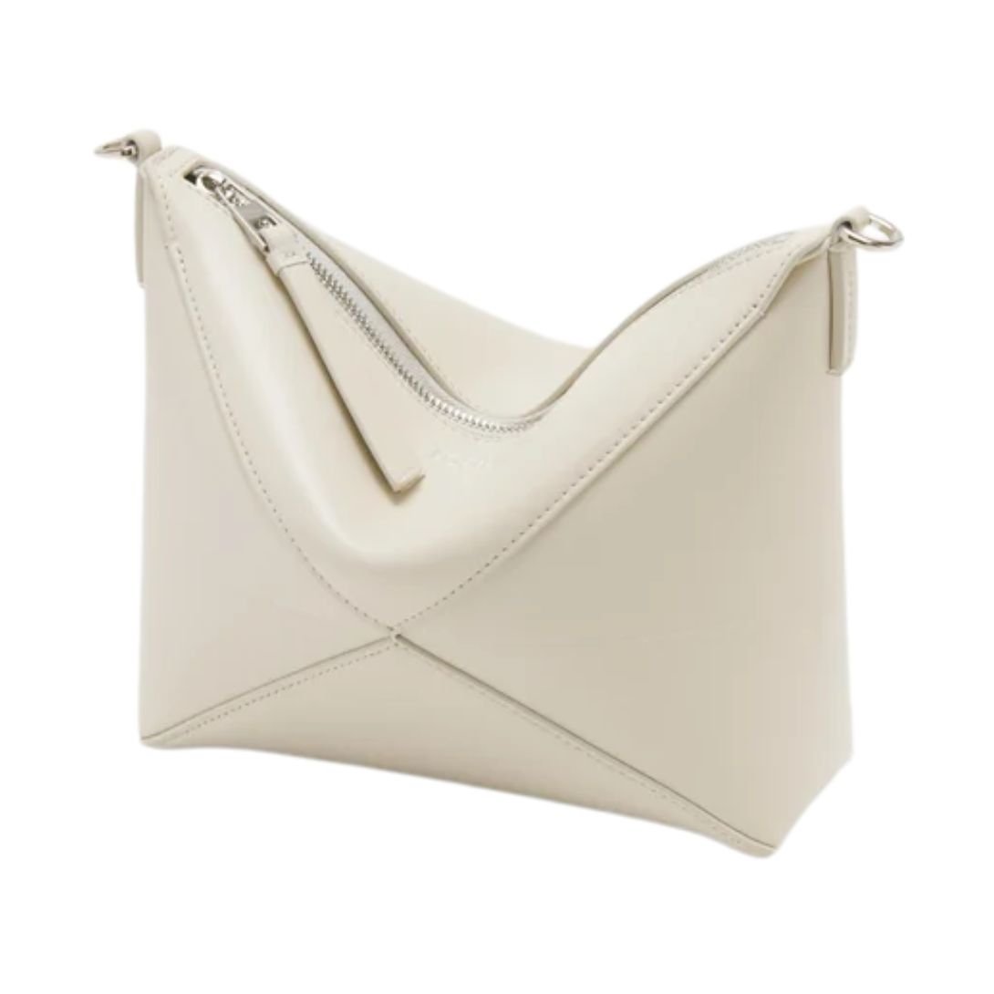 WOMAN LOEWE PUZZLE FOLD POUCH SEA SALT