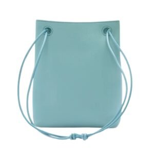 LOEWE WOMEN’S PEBBLE SOFT LEATHER POUCH WATER