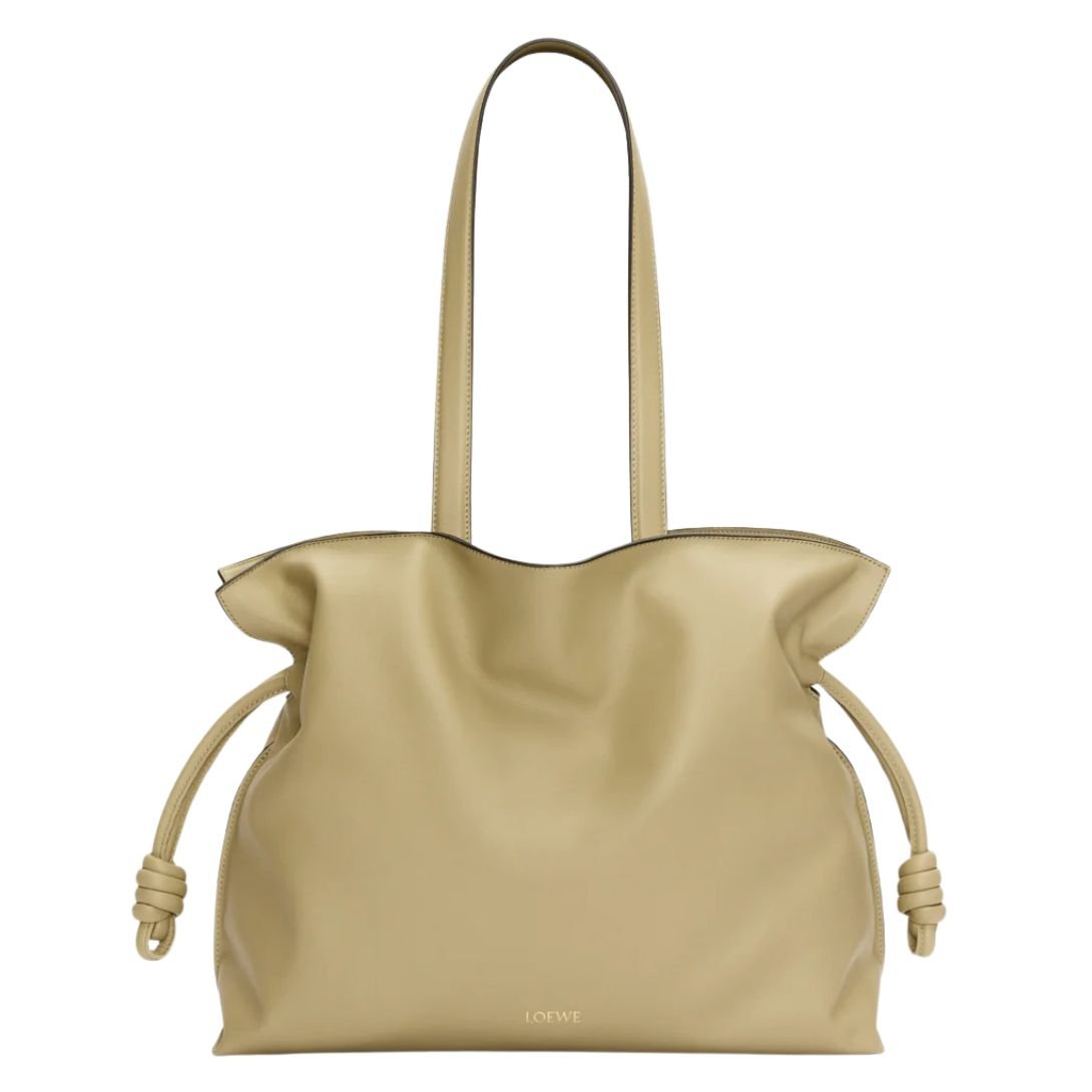 LOEWE WOMEN'S FLAMENCO LARGE BAG CLAY GREEN
