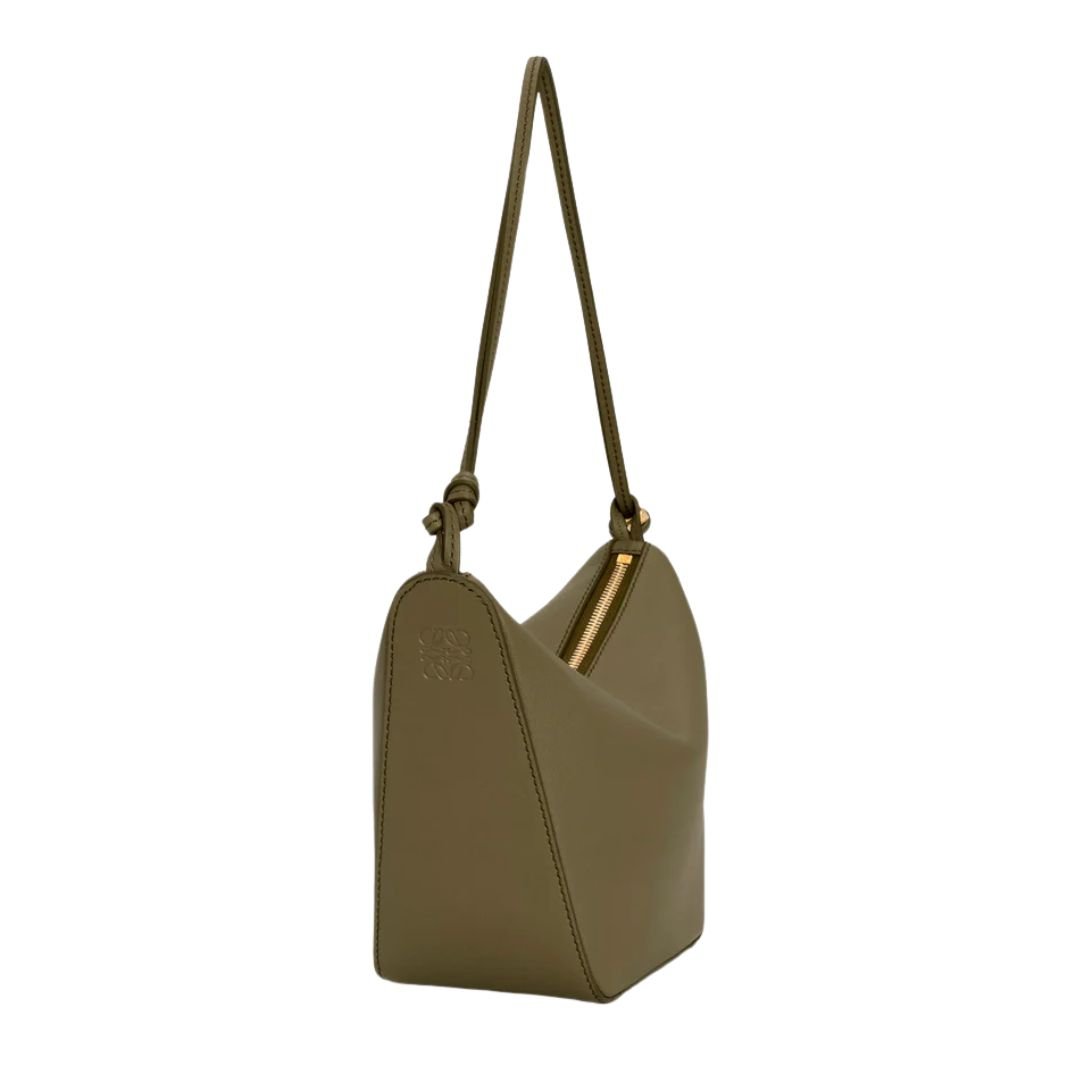 LOEWE WOMEN'S MINI HAMMOCK HOBO BAG DARK KHAKI