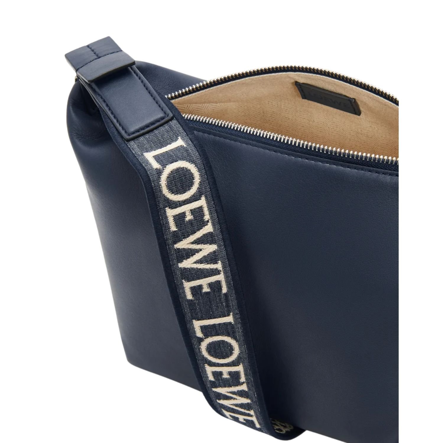 MAN LOEWE CUBI CROSSBODY SMALL BAG DEEP NAVY