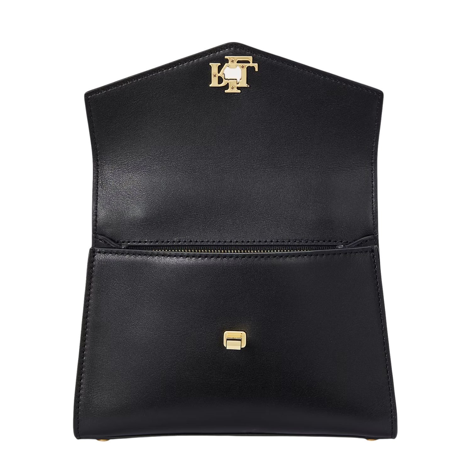 WOMENS RALPH LAUREN LEATHER SMALL FARRAH SATCHEL BLACK