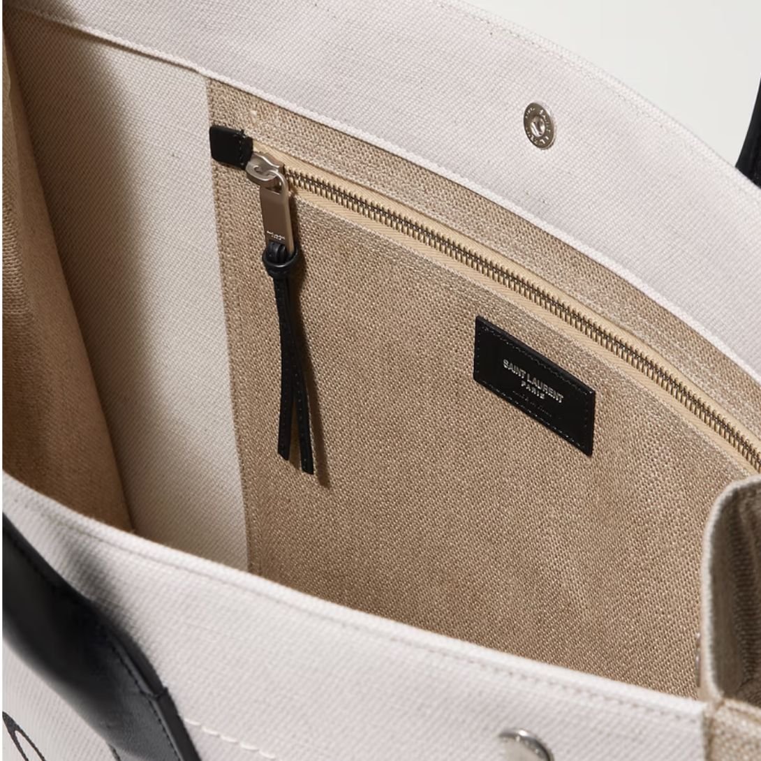 SAINT LAURENT WOMEN'S RIVE GAUCHE TOTE IN CANVAS