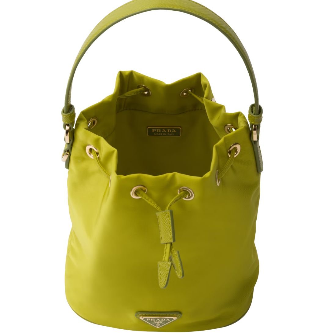 PRADA WOMEN'S MINI RE-EDITION 1978 BAG FERN GREEN