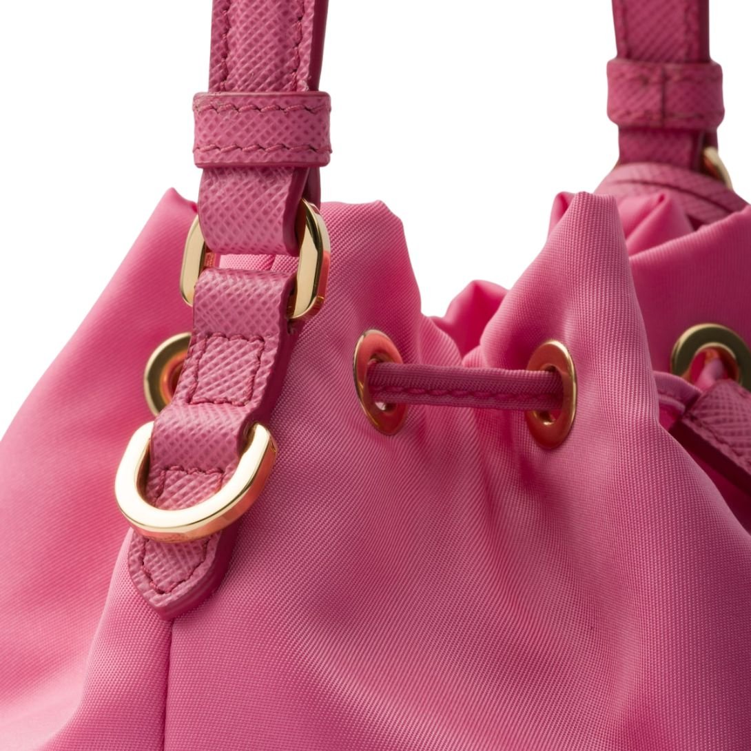 PRADA WOMEN'S MINI RE-EDITION 1978 BAG BEGONIA PINK