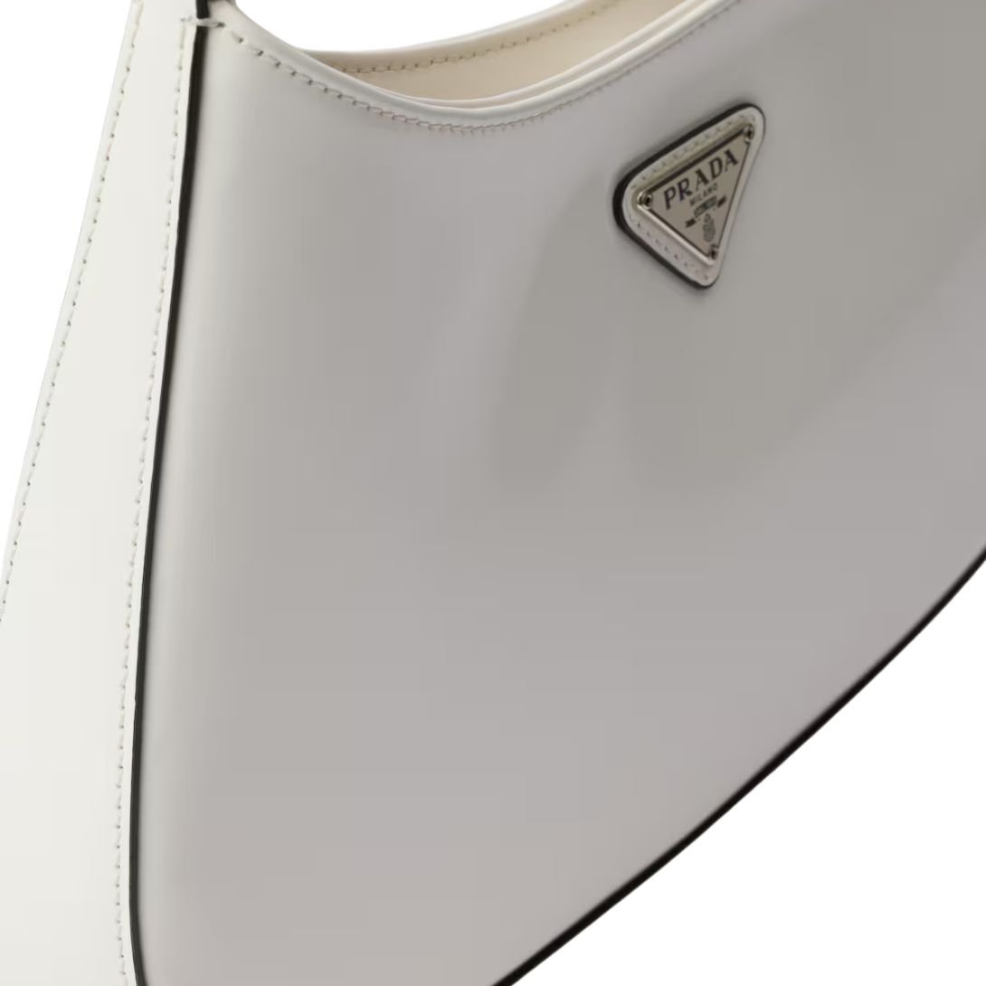 PRADA CLEO SHOULDER BAG WOMEN WHITE