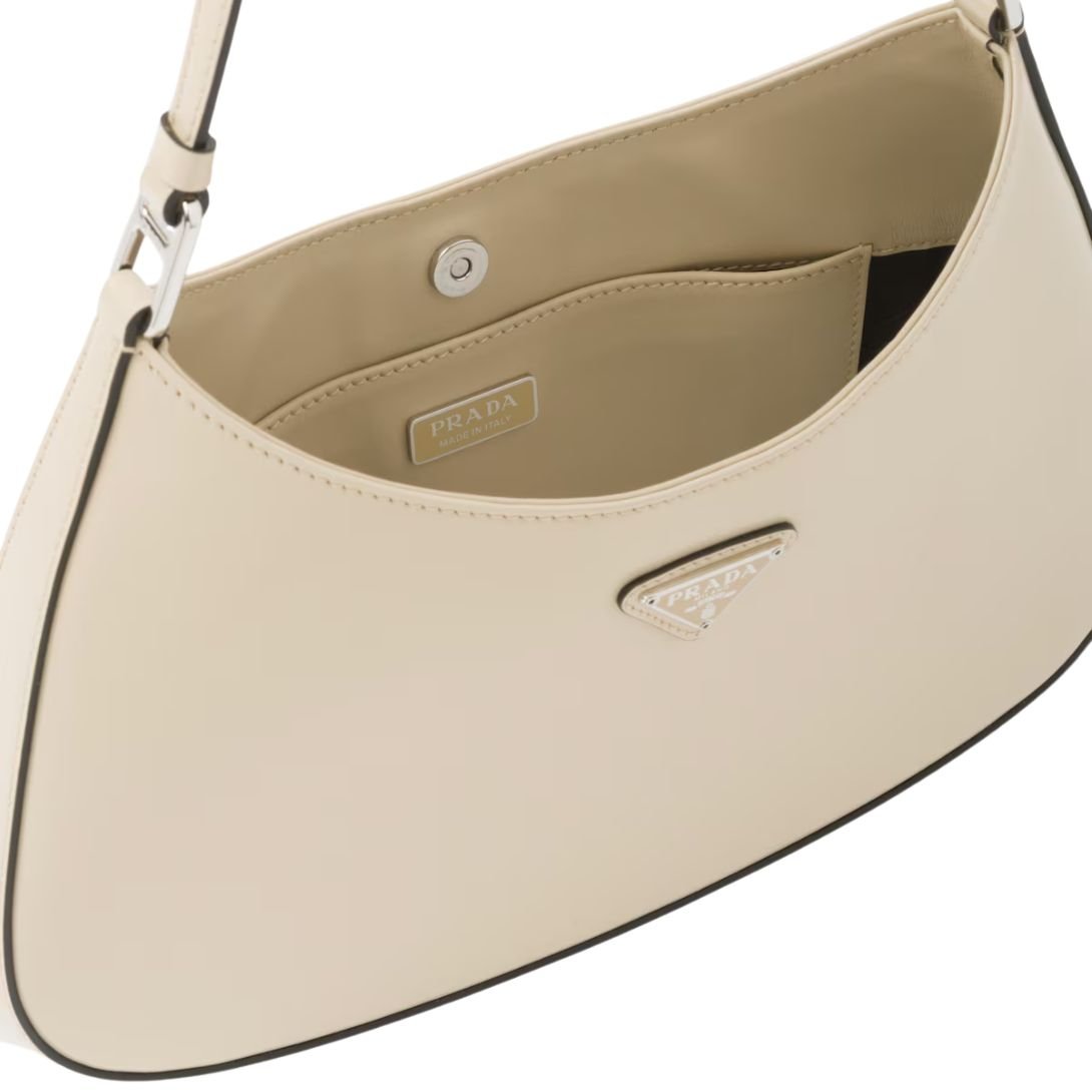 PRADA CLEO SHOULDER BAG WOMEN DESERT