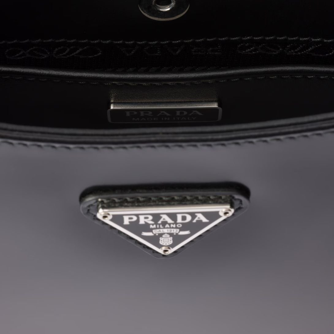 PRADA CLEO SHOULDER BAG WOMEN BLACK