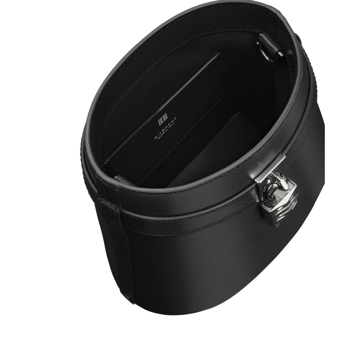 GIVENCHY WOMEN'S SHARK LOCK BUCKET BAG BLACK