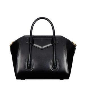 GIVENCHY WOMEN’S BLACK ANTIGONA TOY LOCK BAG BLACK