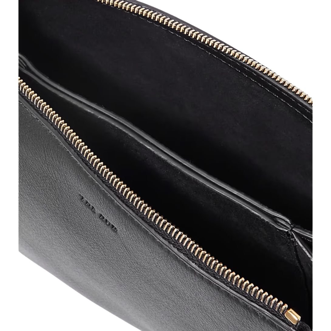 THE ROW NU MINI TWIN MINI LEATHER SHOULDER BAG