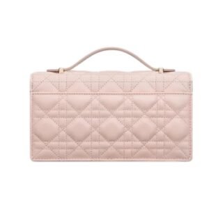 MY DIOR MINI BAG CANNAGE LAMBSKIN WOMEN POWDER PINK