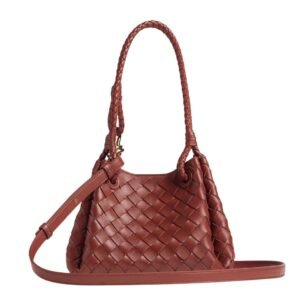 WOMAN BOTTEGA VENETA SMALL PARACHUTE BAG IN SAPELE
