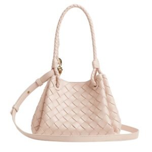 WOMAN BOTTEGA VENETA SMALL PARACHUTE BAG IN CAMEO
