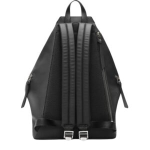 MAN LOEWE CONVERTIBLE LEATHER BAG BLACK