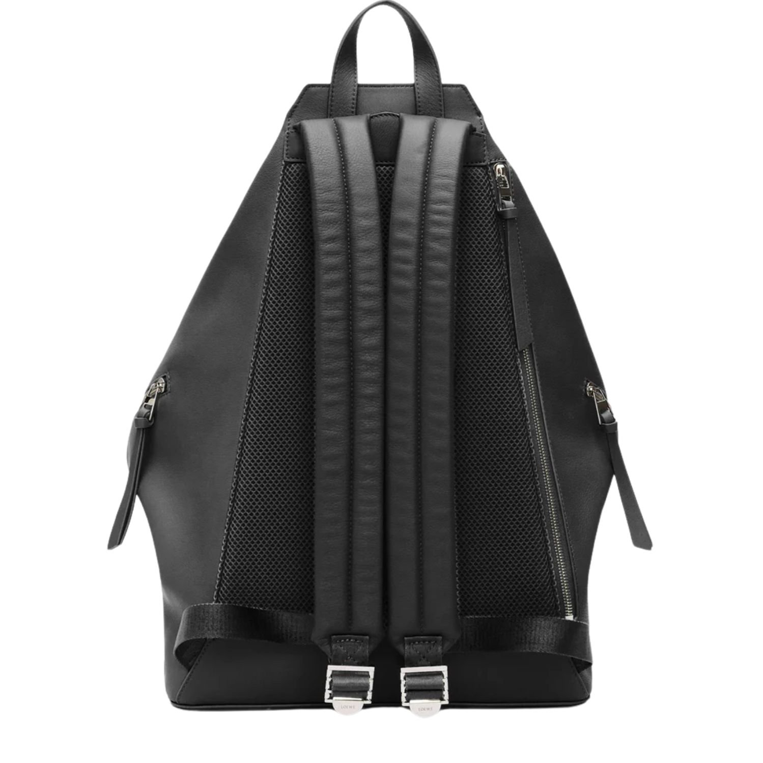 MAN LOEWE CONVERTIBLE LEATHER BAG BLACK