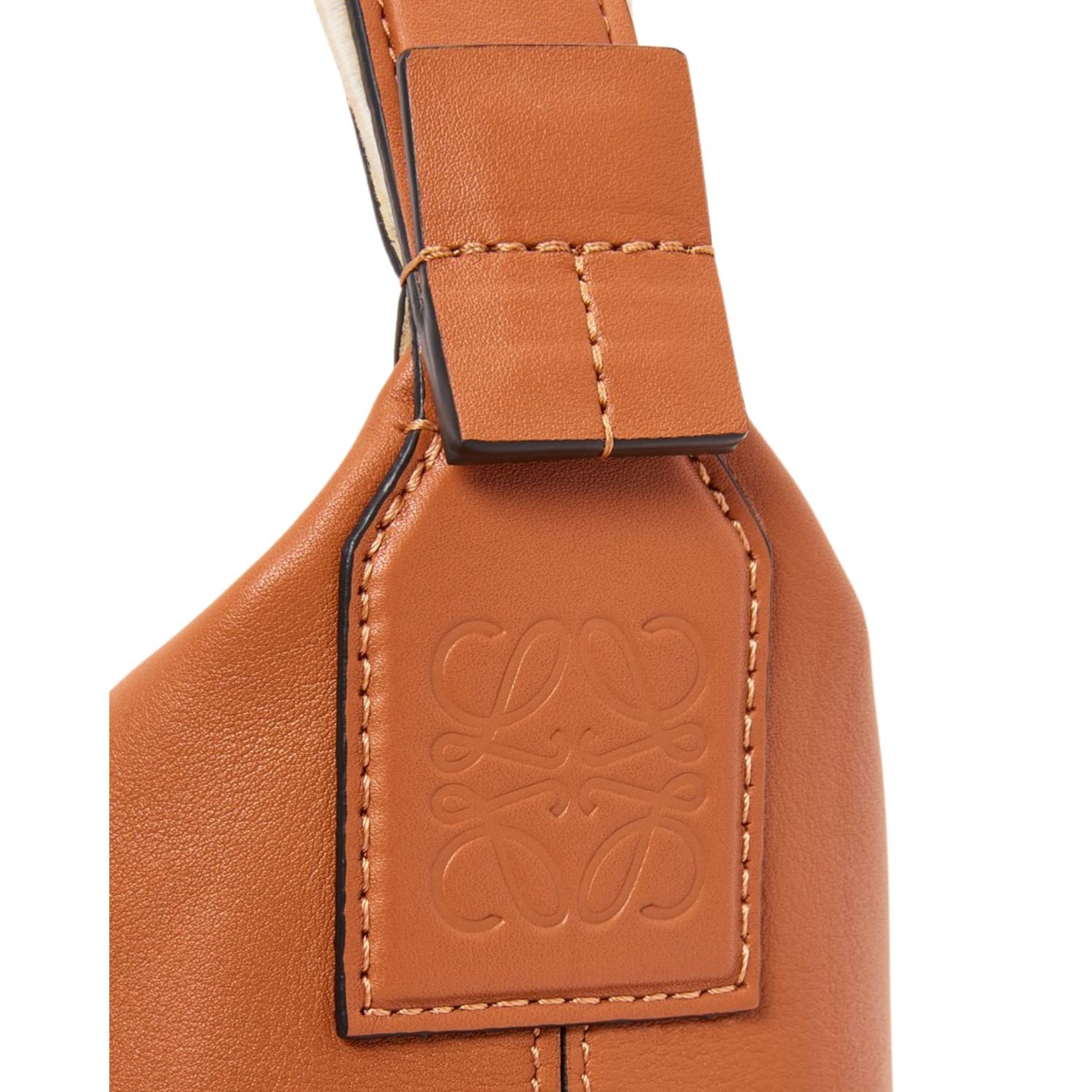 MAN LOEWE CUBI CROSSBODY SMALL BAG TAN