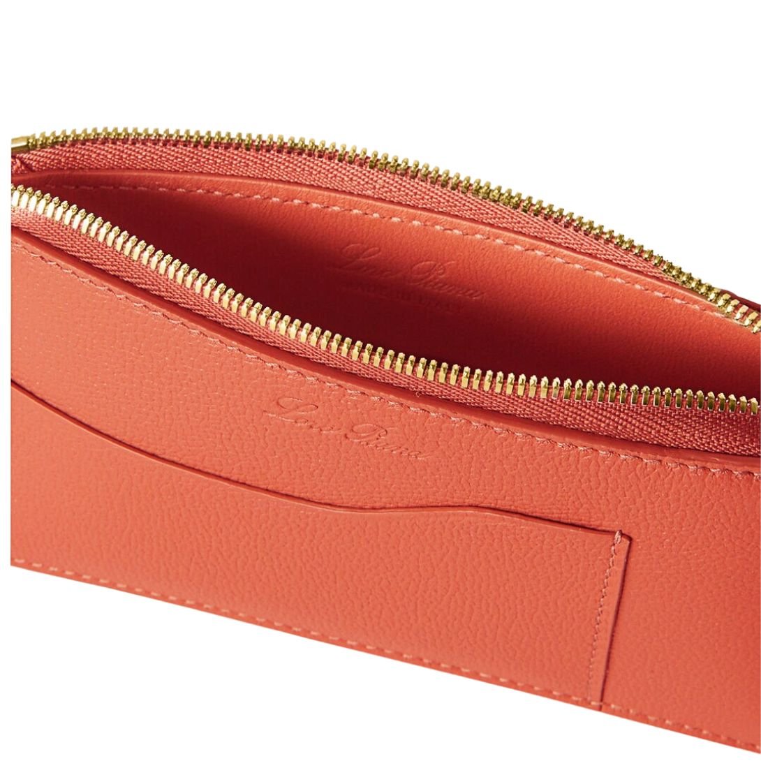 LORO PIANA EXTRA ZIP POUCH CORAL FICTION - Image 6