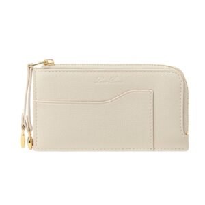 LORO PIANA EXTRA ZIP POUCH LIGHT TRAVERTINE